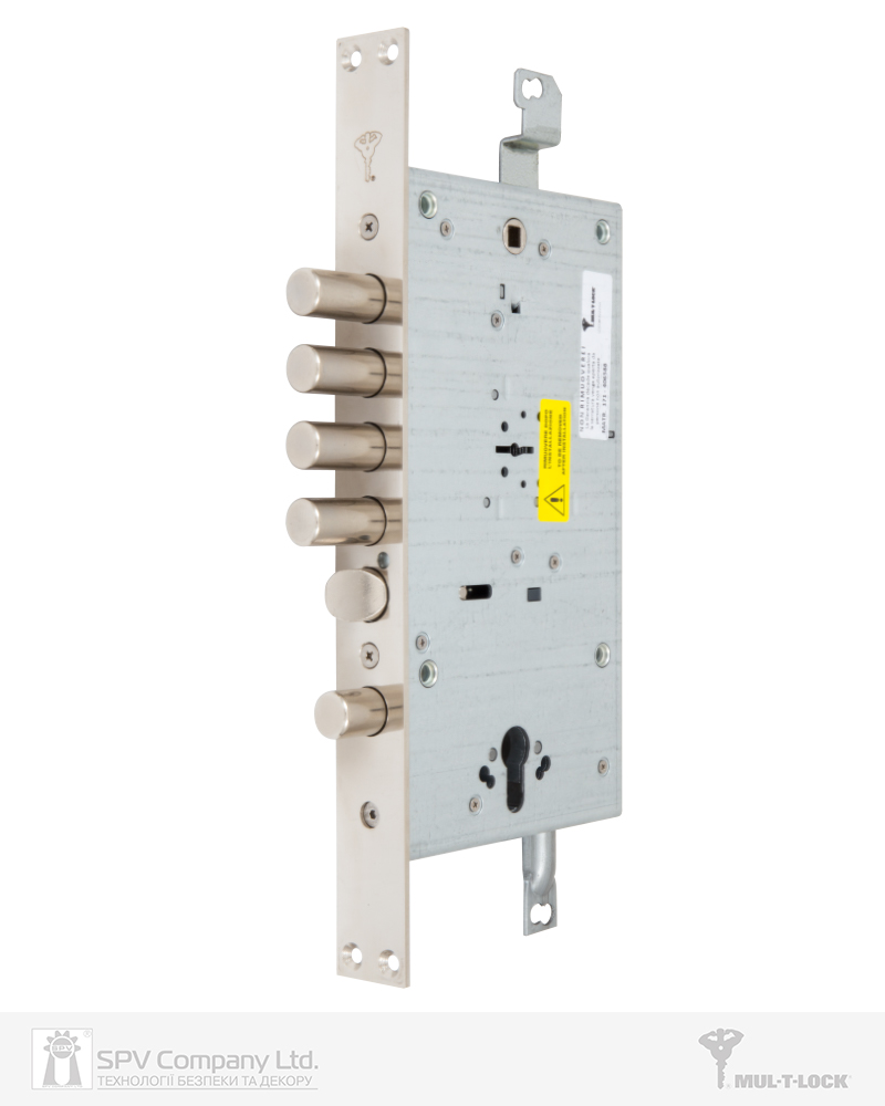 Фото Замок врізний MUL-T-LOCK 3-WAY MATRIX+DIN DFM30328M CR UNIV   BS65мм 85мм     3KEY MTR_M   100мм   w/o_SP в інтернет-магазині lock.ua