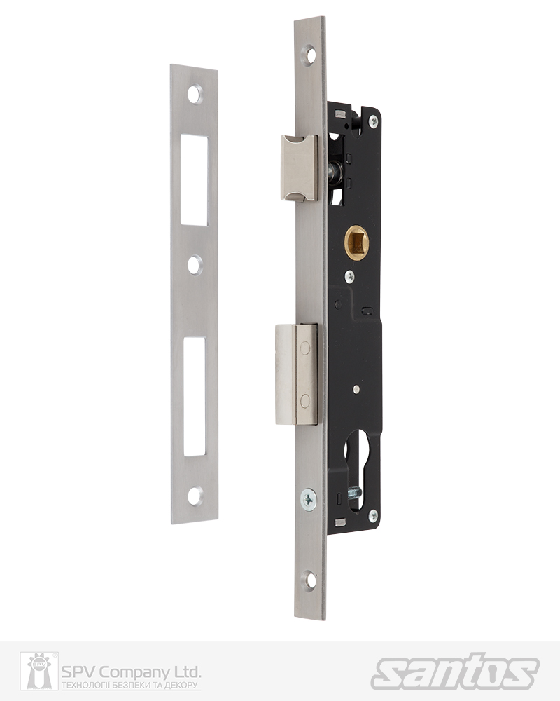 Фото Замок врізний SANTOS DIN 726 UNIV BS35мм 90мм   SS 22мм FOREND   SP в інтернет-магазині lock.ua