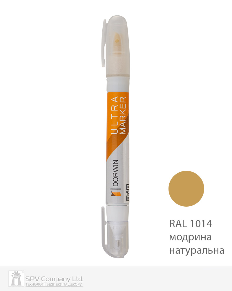 Фото Ретушуючий маркер DORWIN модрина натуральна RAL 1014     в інтернет-магазині lock.ua