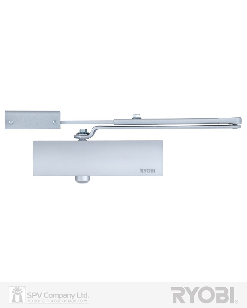Фото Дотягувач накладний RYOBI 1200 D-1200P(U) SILVER   UNIV_ARM EN_2/3/4 80кг 1100мм   FIRE   в інтернет-магазині lock.ua
