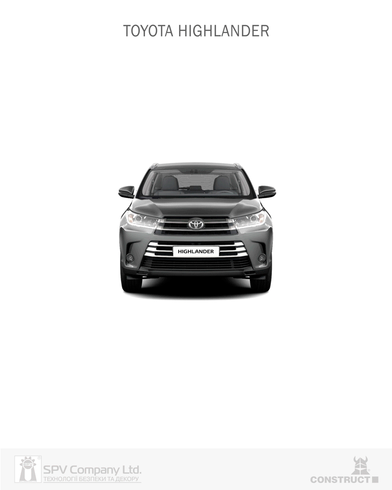 Фото Захисний кожух CONSTRUCT механічний ALL-not_actual SKS 06 TOYOTA Highlander     2014-2020 в інтернет-магазині lock.ua