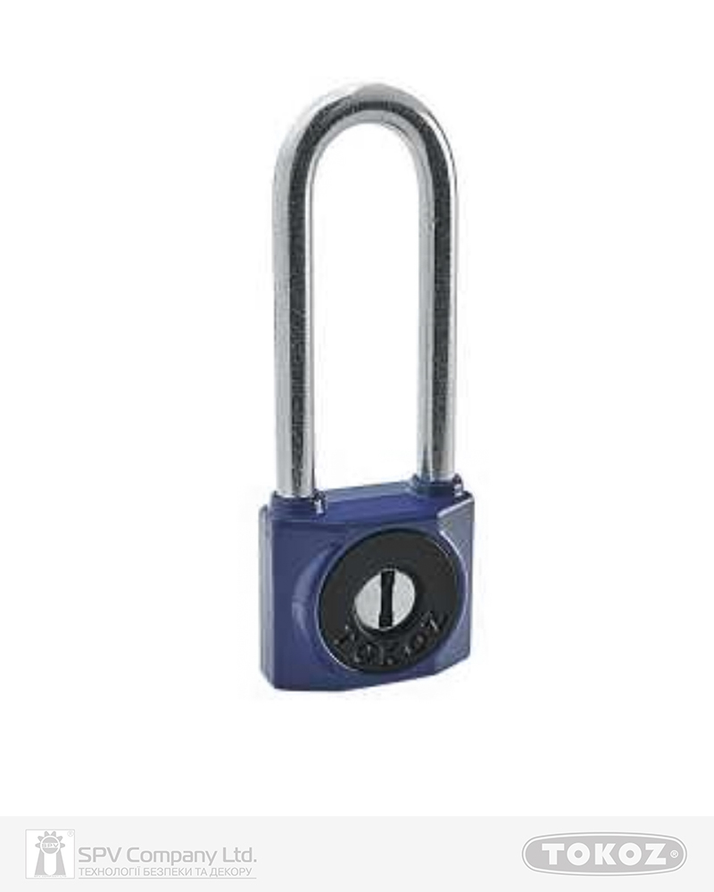 Фото Замок висячий TOKOZ 820/30       2KEY   NR_shackle 76,4мм 5,6мм     в інтернет-магазині lock.ua