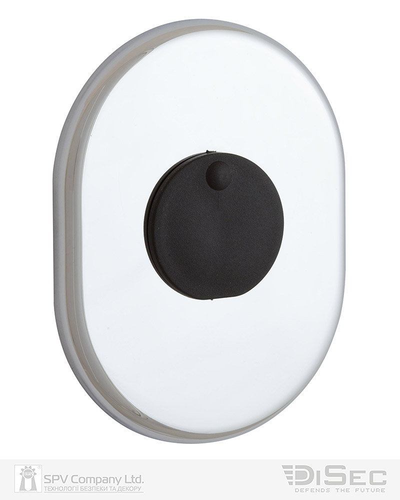 Фото Щиток DISEC     KT088 MATRIX OVAL     Хром_полірований   C     З шторкою в інтернет-магазині lock.ua