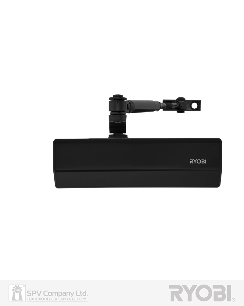 Фото Дотягувач накладний RYOBI 2000 D-2055V BLACK BC STD_ARM EN_3/4/5 до_100кг 1250мм   FIRE   в інтернет-магазині lock.ua