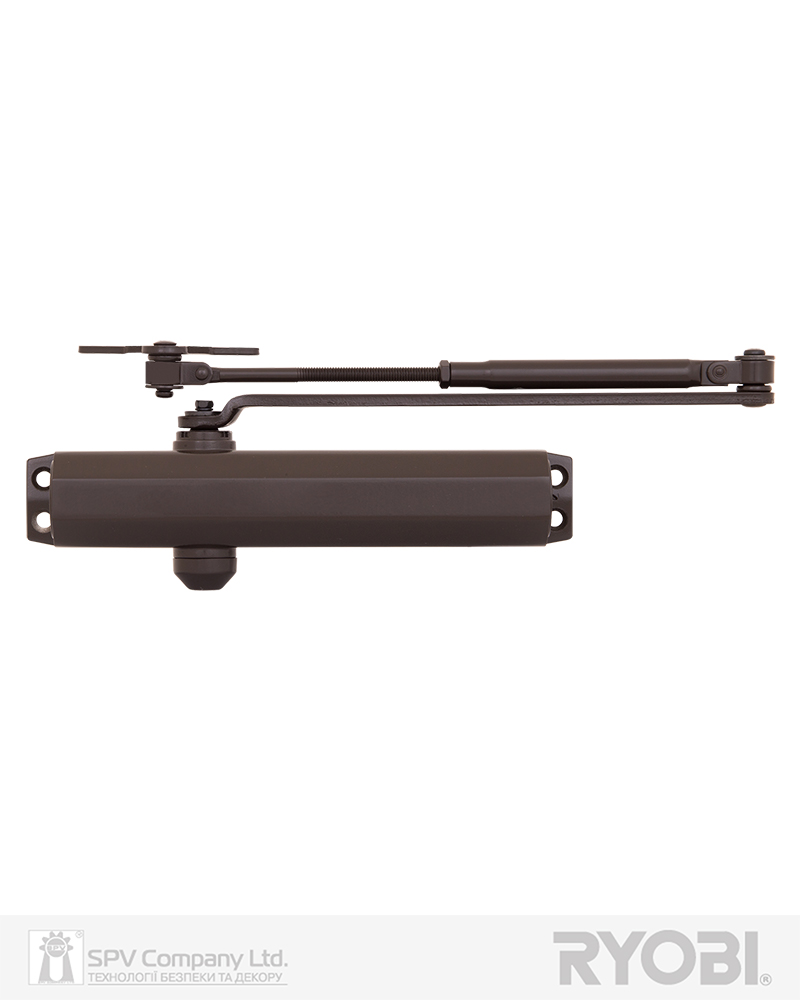 Фото Дотягувач накладний RYOBI 2000 D-2005V DARK_BRONZE BC UNIV_ARM EN_3/4/5 до_100кг 1250мм   FIRE   в інтернет-магазині lock.ua