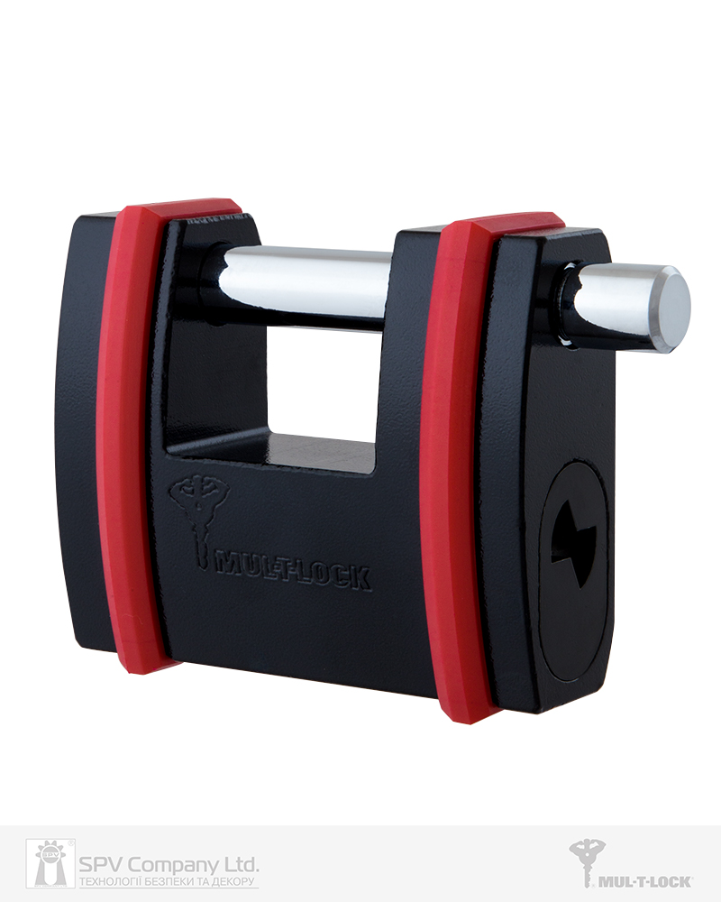 Фото Замок висячий MUL-T-LOCK SBNE12 MTL600   264S+ 3KEY DND3D_BLUE_INS SLID_shackle 18мм 12мм в інтернет-магазині lock.ua