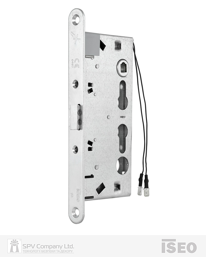 Фото Замок електромеханічний ISEO 214910654   72мм FP24 ZCE R DIN SOL 12V NC PANIC_FUNCTION EI   відкривання назовні в інтернет-магазині lock.ua