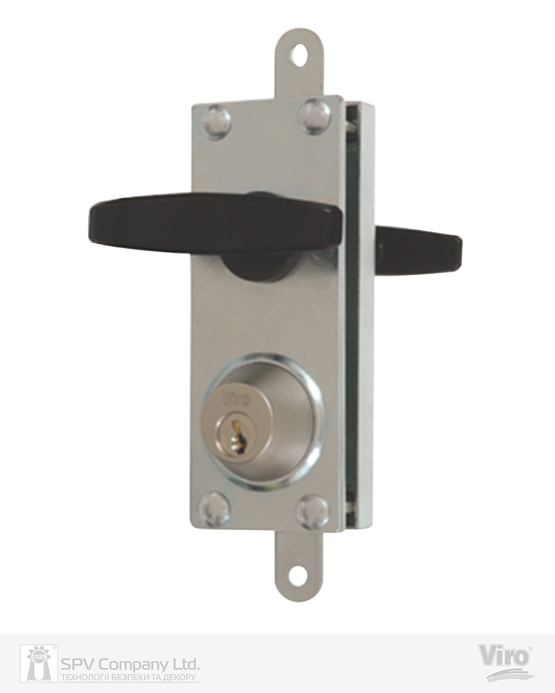 Фото Замок врізний VIRO 2-WAY DIN 8217   BRUSHED_NICKEL UNIV   70мм             w/o_rods w/o_SP   в інтернет-магазині lock.ua