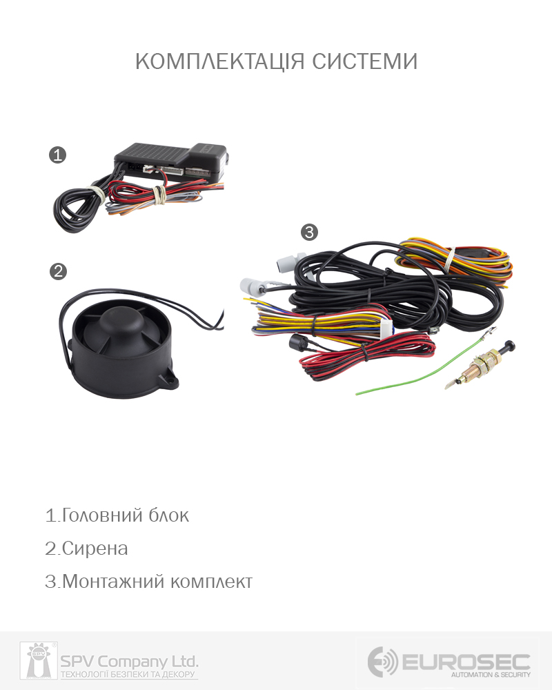 Фото Автосигналізація EUROSEC GN7C.HP       CAN-BUS в інтернет-магазині lock.ua