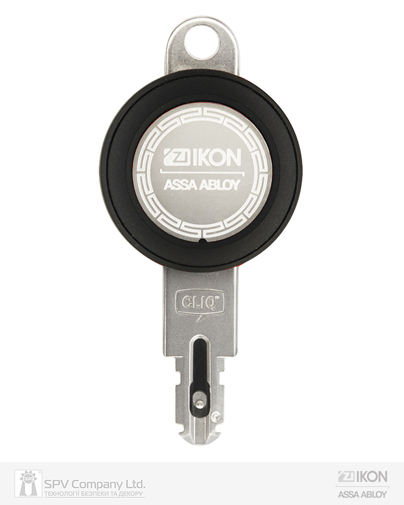 Фото Ключ IKON e-CLIQ 1KEY   27мм VERTICAL CLIQ_GO   15мм       BLACK в інтернет-магазині lock.ua