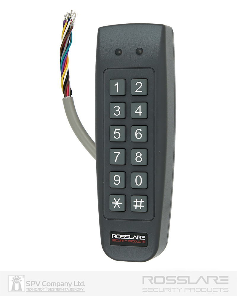 Фото Електронний контролер  ROSSLARE AC-G44 автономний  зовнішній код+карта EM-MARINE_125Khz      в інтернет-магазині lock.ua