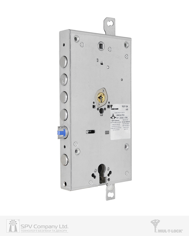 Фото Замок врізний MUL-T-LOCK 3-WAY OMEGA+DIN OFMPB30328L CR UNIV   BS65мм 85мм OMEGA_PRO VIP_CONTROL/3in1 1KEY+3KEY+1KEY+1KEY OMGP_BLACK+OMGP_GREEN+OMGP_YELLOW+OMGP_RED   93мм w/o_FP w/o_SP в інтернет-магазині lock.ua