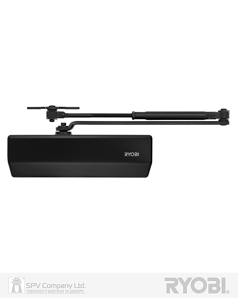 Фото Дотягувач накладний RYOBI *1500 D-1554 BLACK   UNIV_ARM EN_2/3/4 до_80кг 1100мм   FIRE   в інтернет-магазині lock.ua