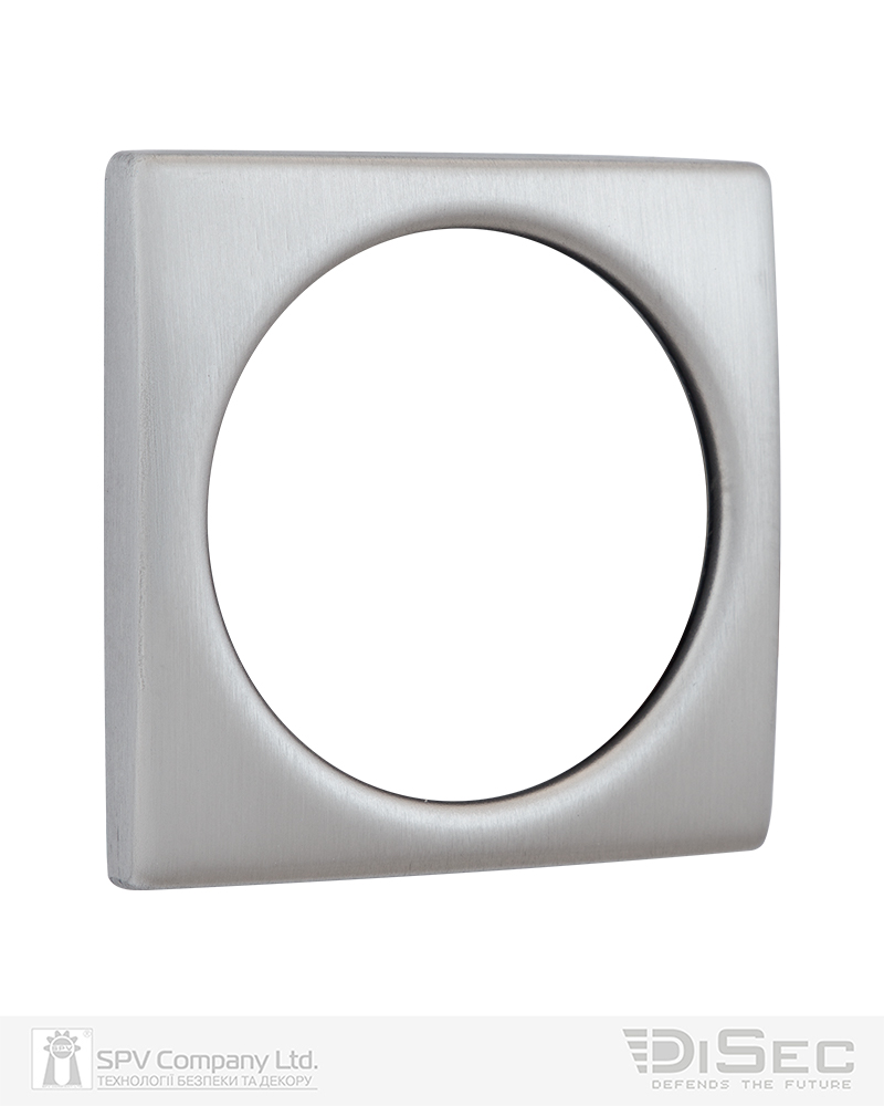 Фото Щиток DISEC     KT3794   SQUARE     Нерж.сталь_мат   IT       в інтернет-магазині lock.ua
