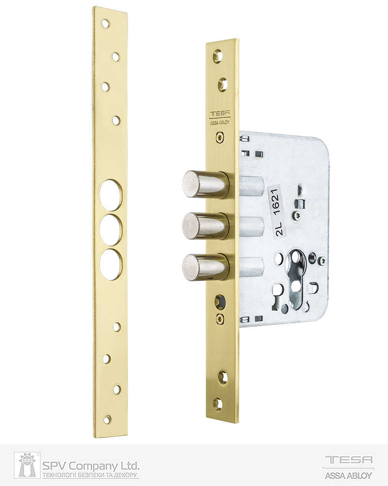 Фото Замок врізний TESA 1-WAY DIN R201B LT   UNIV BS50мм                 SP   в інтернет-магазині lock.ua