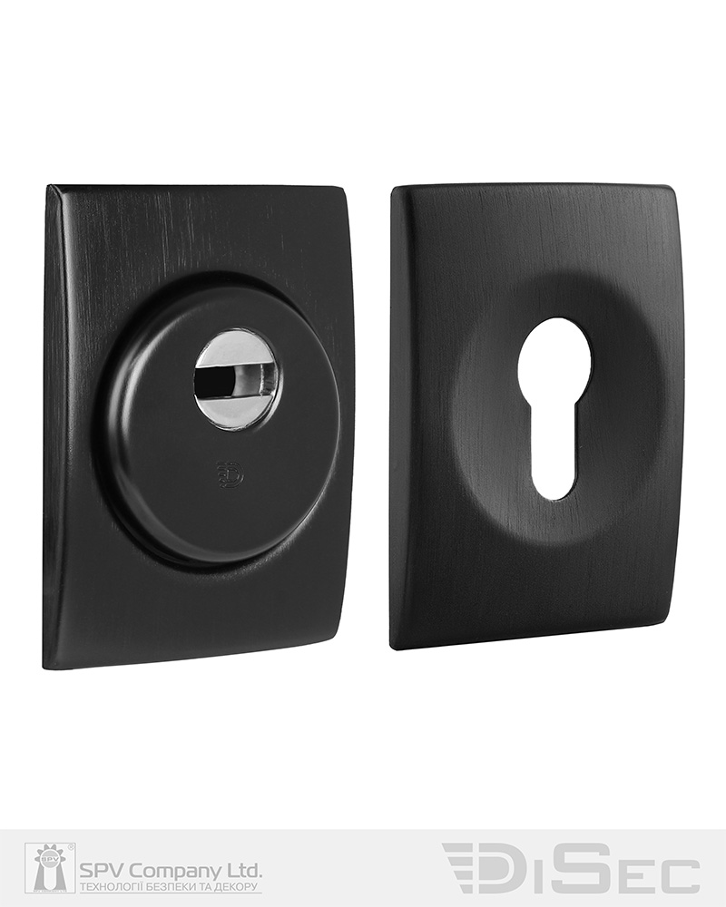 Фото Протектор DISEC   SFERIK BD+ DIN RECTANGL 25мм   Фарба_чорна 3клас N     Комплект в інтернет-магазині lock.ua