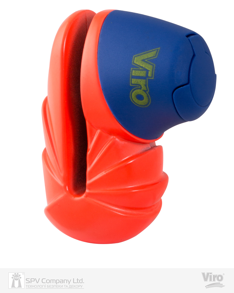 Фото Замок VIRO MOTO ARMADILLO ORANGE       3KEY       в інтернет-магазині lock.ua