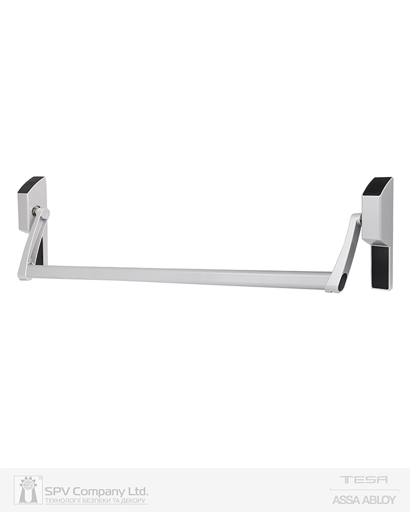 Фото Ручка TESA для евакуаційного виходу врізний GLOBAL1E       GG 1200мм 9x9мм G: silver (RAL9006)/G: silver (RAL9006) в інтернет-магазині lock.ua