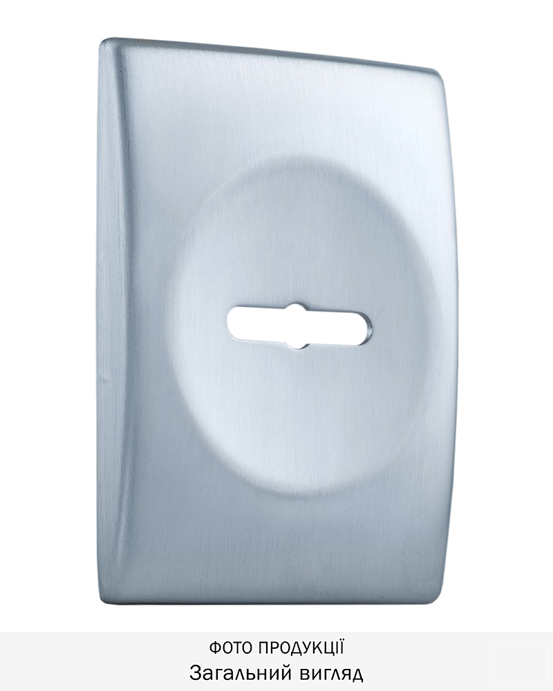 Фото Щиток DISEC     KT3766 MATRIX RECTANGL     Хром_мат   T     Без шторки в інтернет-магазині lock.ua