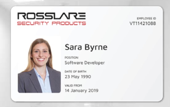 Фото Картка_безконтактна ROSSLARE MIFARE DESFire EV1 13,56Mhz 4K, Wiegand 38-bit, Open to Secure, Rosslare Branded (25 шт) в інтернет-магазині lock.ua