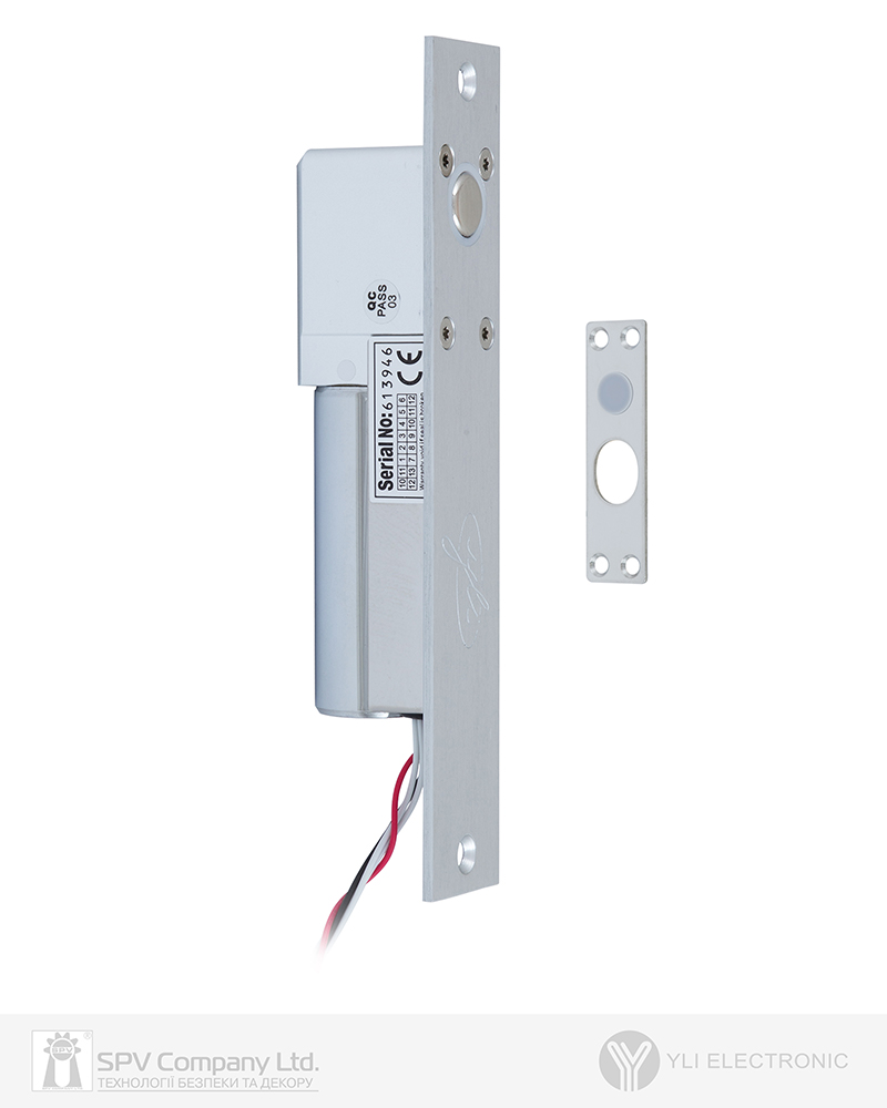 Фото Замок електроригельний YLI YB-100+ 12В НВ 35 мм   в інтернет-магазині lock.ua