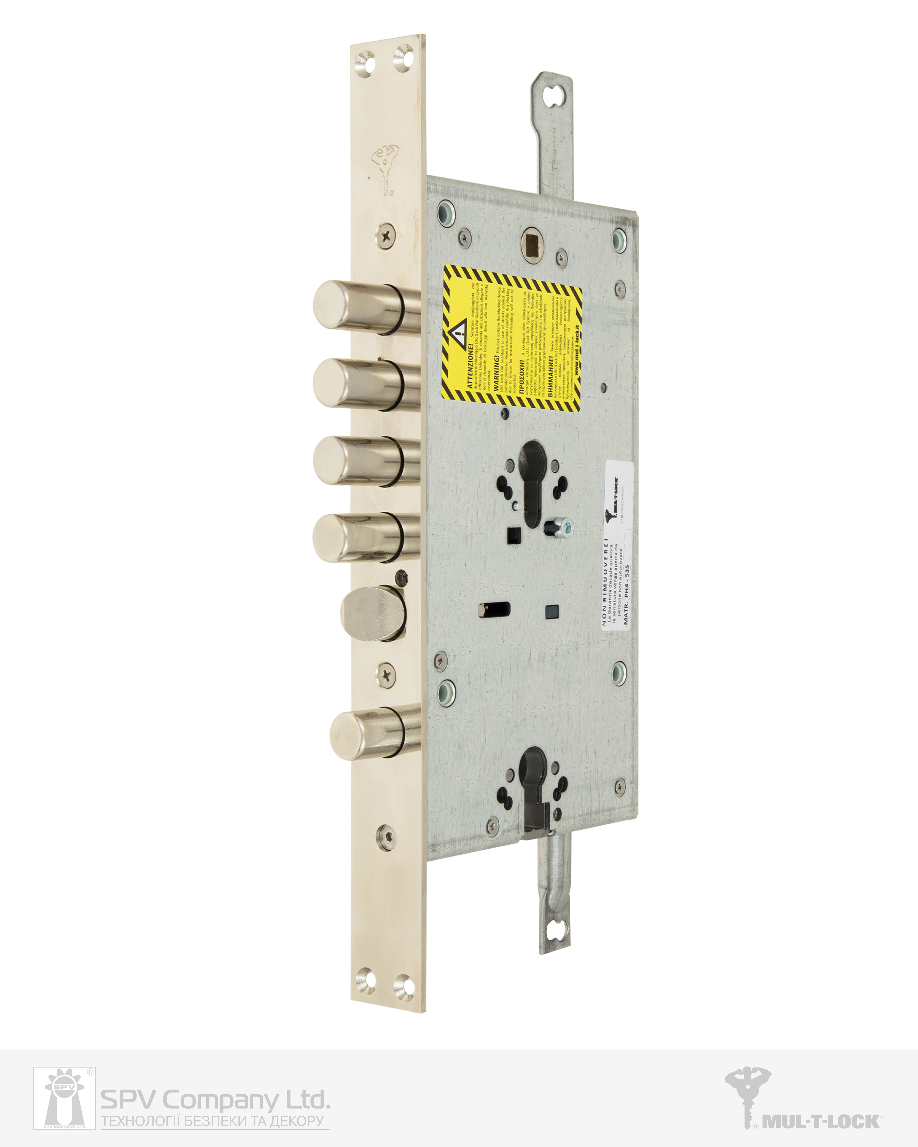 Фото Замок врізний MUL-T-LOCK 3-WAY DIN+DIN CTFM030328 CR UNIV   BS65мм 85мм             L.O.G. w/o_SP в інтернет-магазині lock.ua