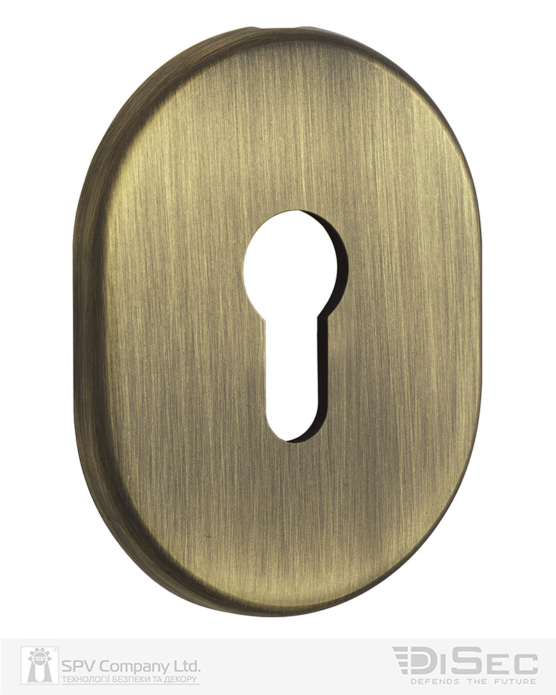 Фото Щиток DISEC     KT036 DIN OVAL     Бронза_сатин   BS       в інтернет-магазині lock.ua