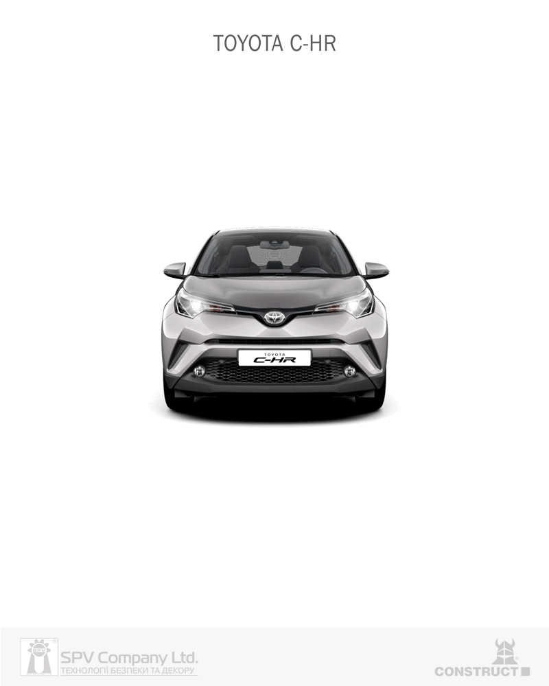 Фото Захисний кожух CONSTRUCT механічний ALL-not_actual SKS 19 TOYOTA C-HR     2016-2024 в інтернет-магазині lock.ua
