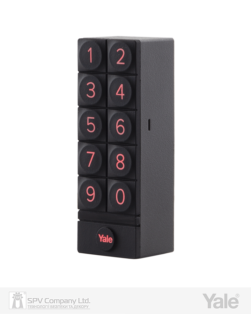 Фото Панель кодова YALE LINUS Keypad чорний доступ за кодом в інтернет-магазині lock.ua