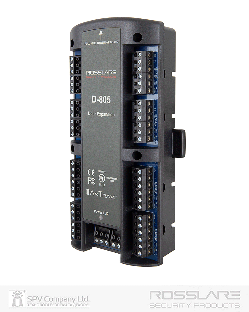 Фото Плата розширення ROSSLARE D805 на 4 зчитувача, до AC-825IP       12V в інтернет-магазині lock.ua