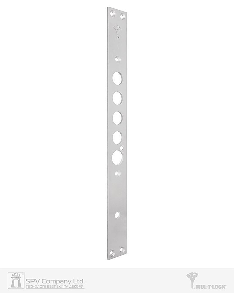Фото Торцева планка MUL-T-LOCK       CR                         до замка SINGLE DIN Alpha Secure Mottura-типу в інтернет-магазині lock.ua
