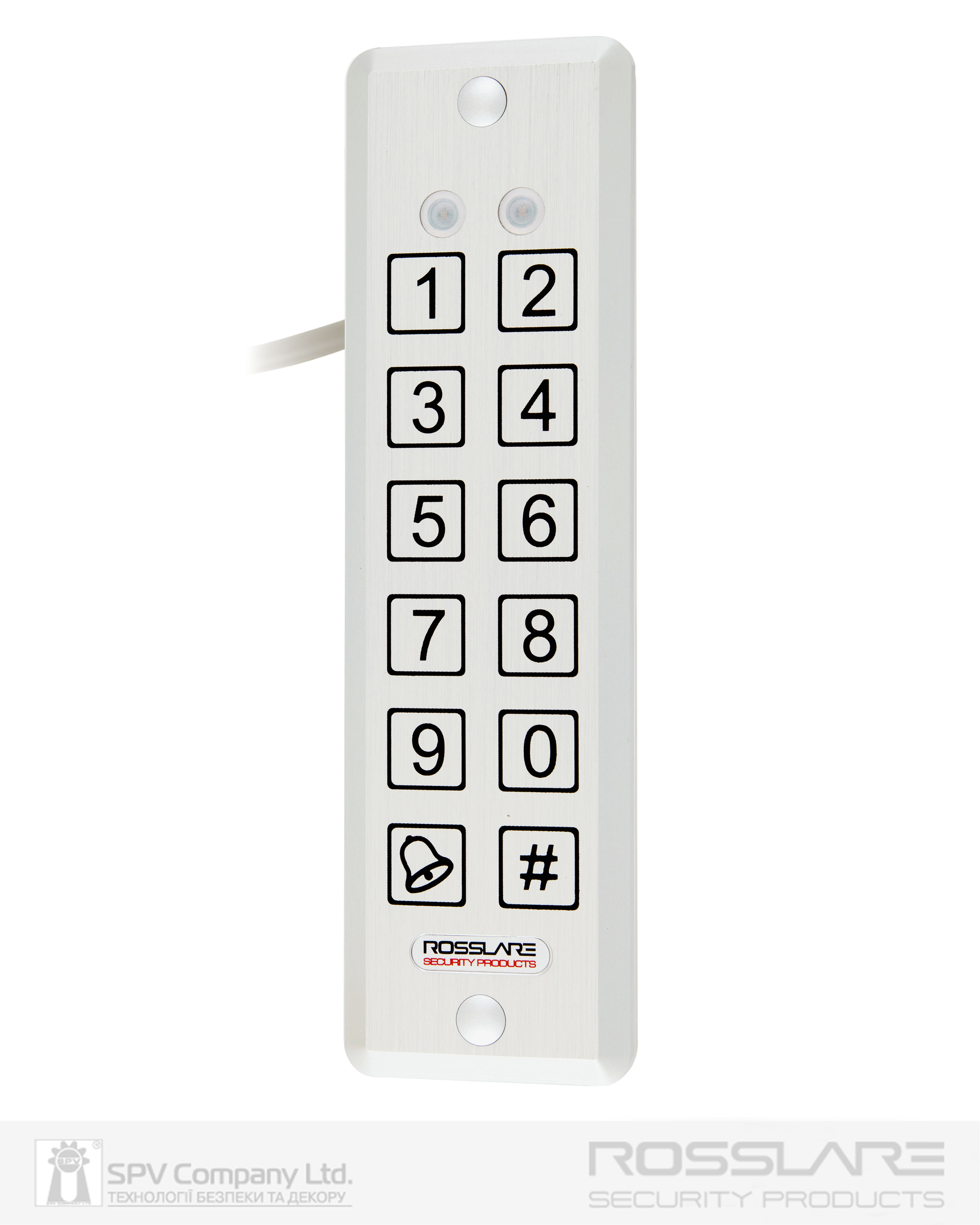 Фото Електронний контролер  ROSSLARE AYC-E55 автономний підвищеної безпеки зовнішній код   з п'єзо кнопками в інтернет-магазині lock.ua