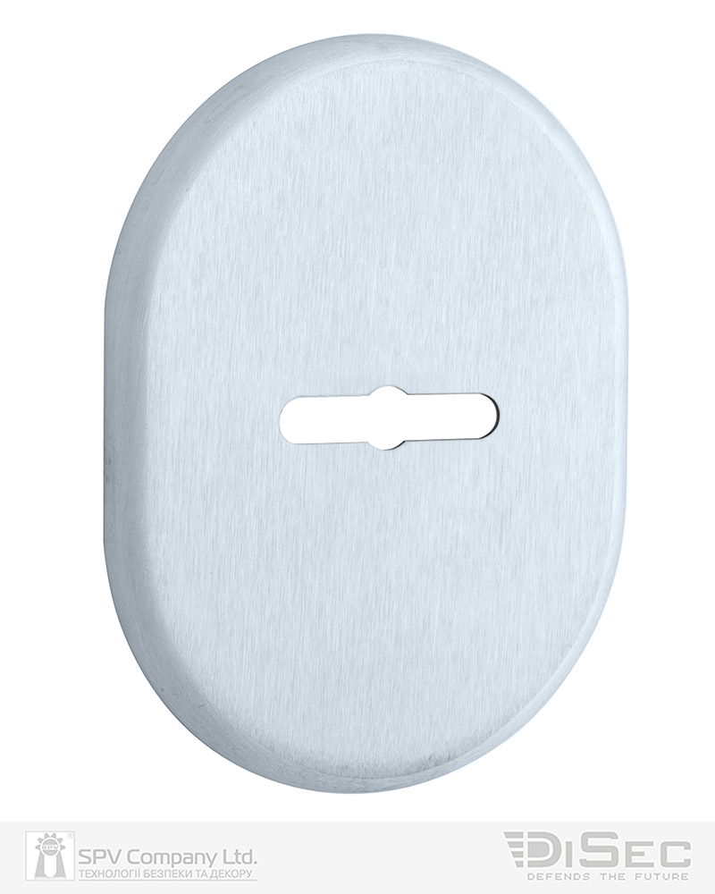 Фото Щиток DISEC     KT037 MATRIX OVAL     Хром_мат   T     Без шторки в інтернет-магазині lock.ua