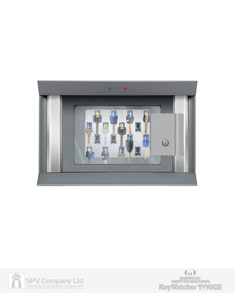 Фото Сейф додатковий MORSE WATCHMANS KeyWatcher Touch 1 модуль 16 ключів Прозорі з полікарбонату     в інтернет-магазині lock.ua
