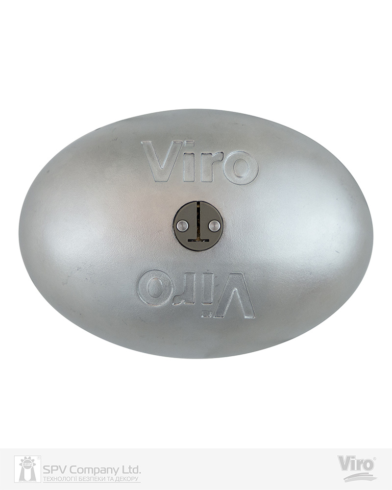 Фото Замок VIRO VAN VANLOCK R STAINLESS_STEEL  навісний на дверцята автомобіля     3KEY       в інтернет-магазині lock.ua