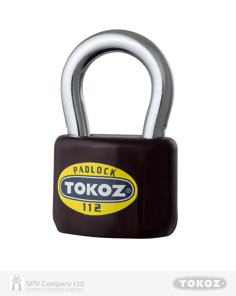 Фото Замок висячий TOKOZ 112/50       3KEY TK1_M R_shackle 32мм 9мм     в інтернет-магазині lock.ua