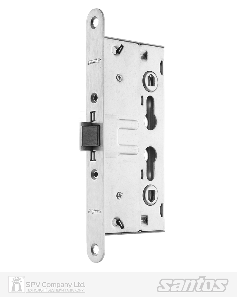 Фото Замок врізний SANTOS 1-WAY DIN 1739 S   UNIV BS65мм 72мм               w/o_SP в інтернет-магазині lock.ua