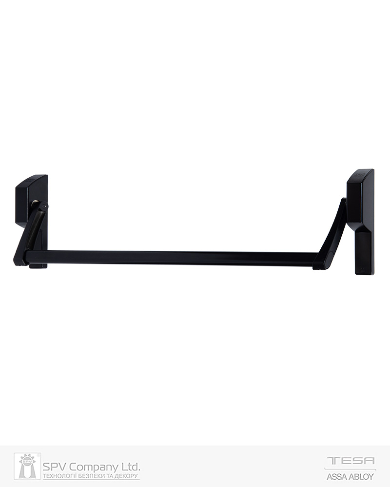 Фото Ручка TESA для евакуаційного виходу врізний GLOBAL1E       NN 900мм 9x9мм black (RAL 9005)/ N: black (RAL 9005) в інтернет-магазині lock.ua
