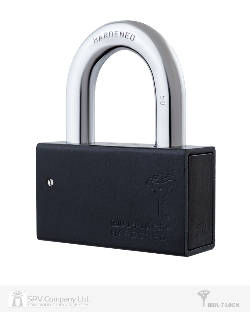 Фото Замок висячий MUL-T-LOCK M16/C1 MTL400   4867 2KEY DND3D_PURPLE_INS R_shackle 50мм 15,8мм BOX_M в інтернет-магазині lock.ua