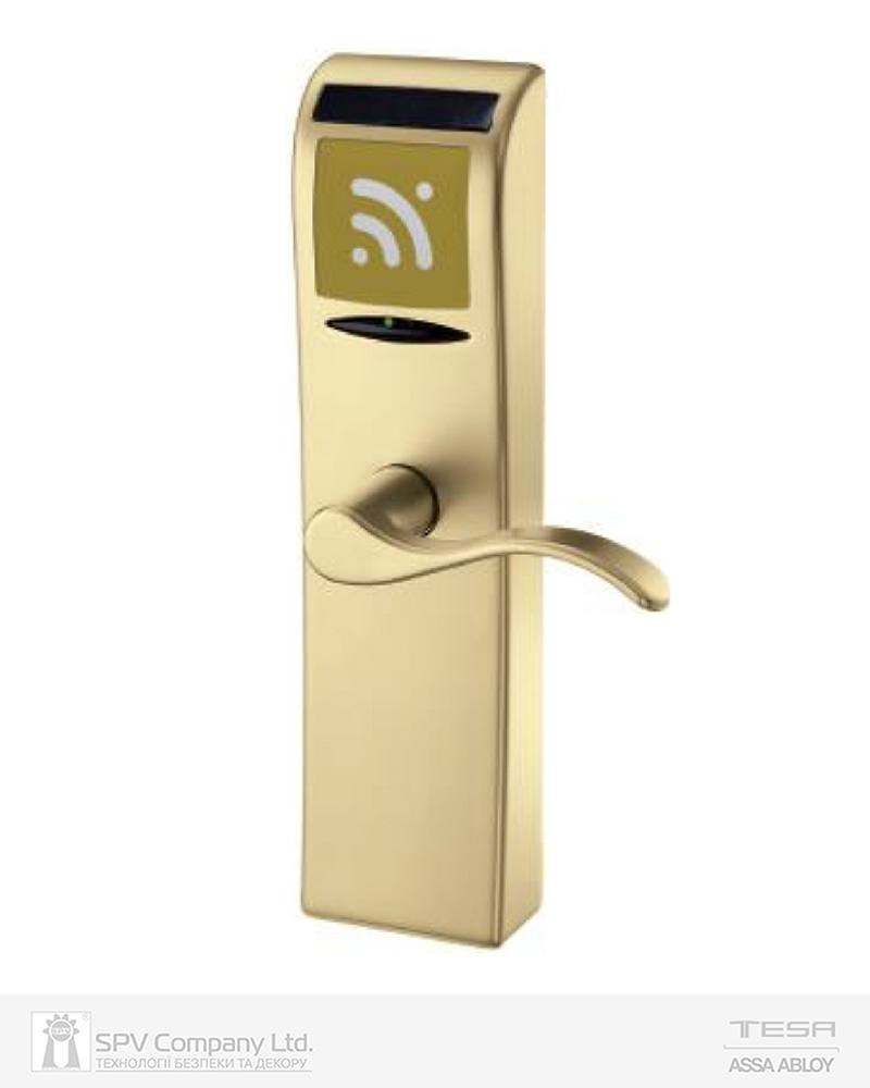 Фото Замок TESA DONNA HERMES MIFARE   латунь полірована P 2UB4 BS50мм 20 мм Rounded LP: Polished Brass UNIV STD в інтернет-магазині lock.ua