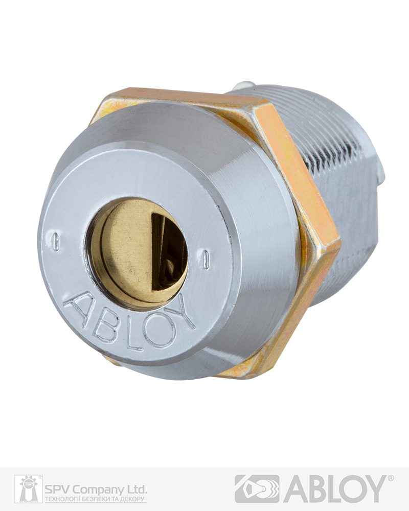 Фото Замок для обладнання ABLOY   CL100 3/4"(19мм) 22,5мм 11_DISCS   CR CLASSIC 2KEY CLS_C   RIGHT PB в інтернет-магазині lock.ua
