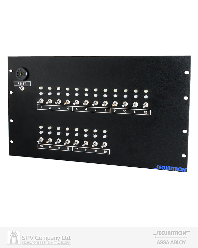 Фото Контрольна панель SECURITRON LCP-20-12-R-AM         для моніторингу стану замків в інтернет-магазині lock.ua