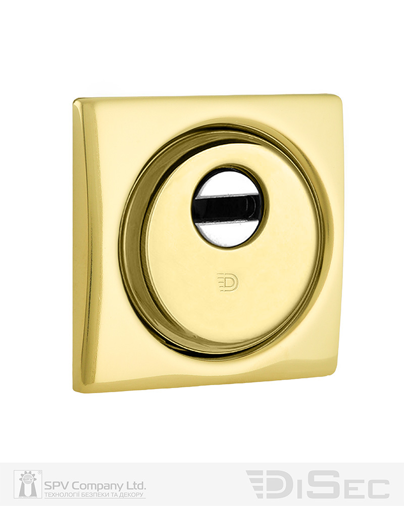Фото Протектор DISEC   SFERIK BD+ DIN SQUARE 25мм   Латунь_PVD 3клас 2     Зовнішній в інтернет-магазині lock.ua