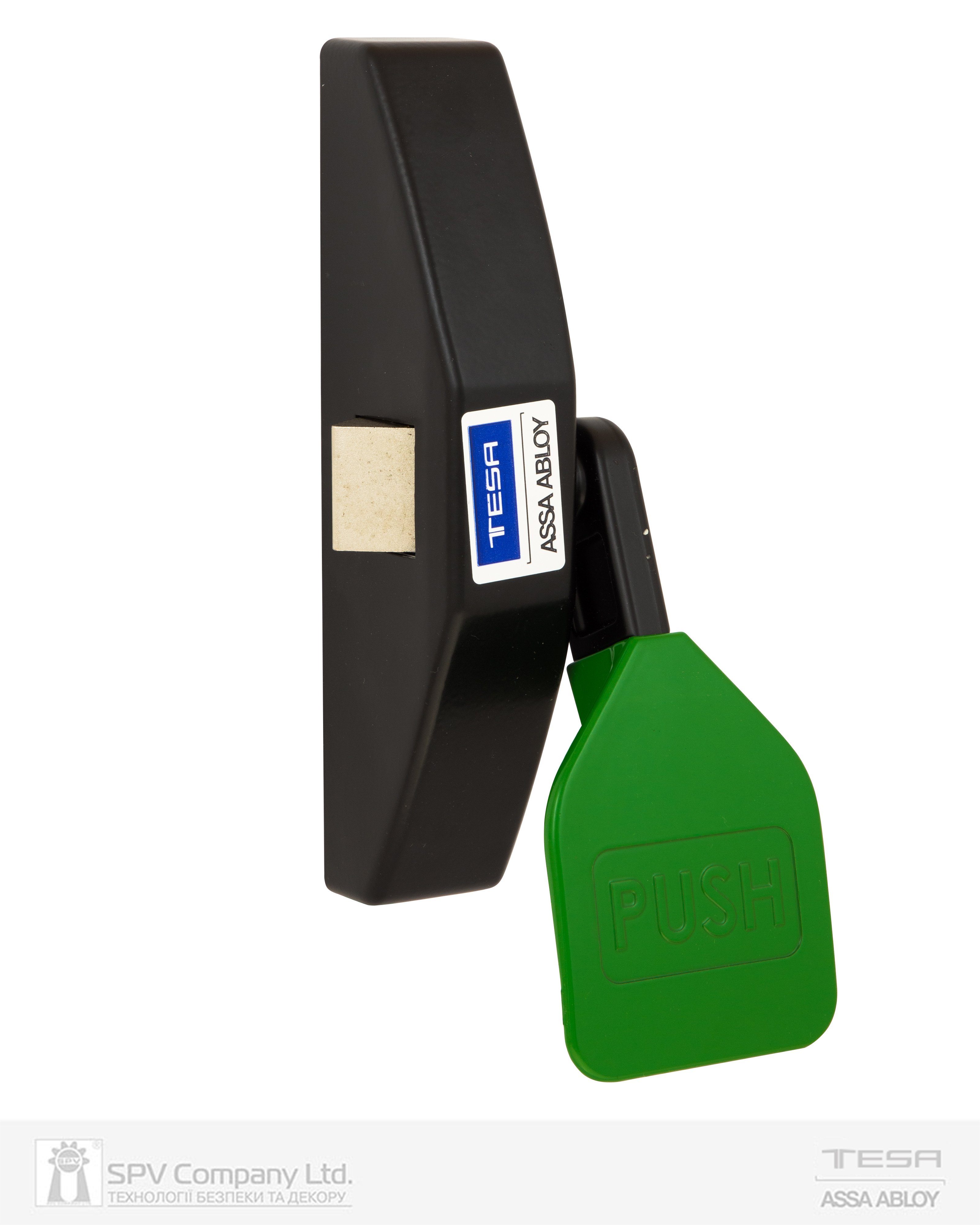 Фото Замок TESA для запасного виходу накладний TP91008 1 Locking     NV   8x8мм N: black (RAL 9005)/ V: green (RAL 6002) в інтернет-магазині lock.ua