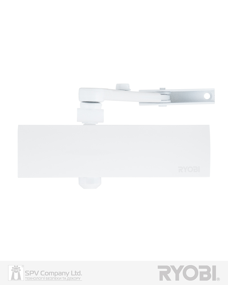 Фото Дотягувач накладний RYOBI 1200 D-1200 WHITE   STD_ARM EN_2/3/4 80кг 1100мм   FIRE   в інтернет-магазині lock.ua