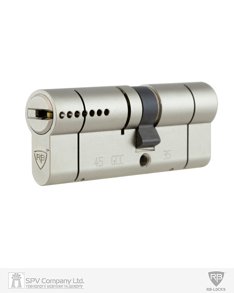 Фото Циліндр RB DIN_KK     KEYLOCX 80 NST 40x40   CAM30   5KEY RB1 K04   в інтернет-магазині lock.ua
