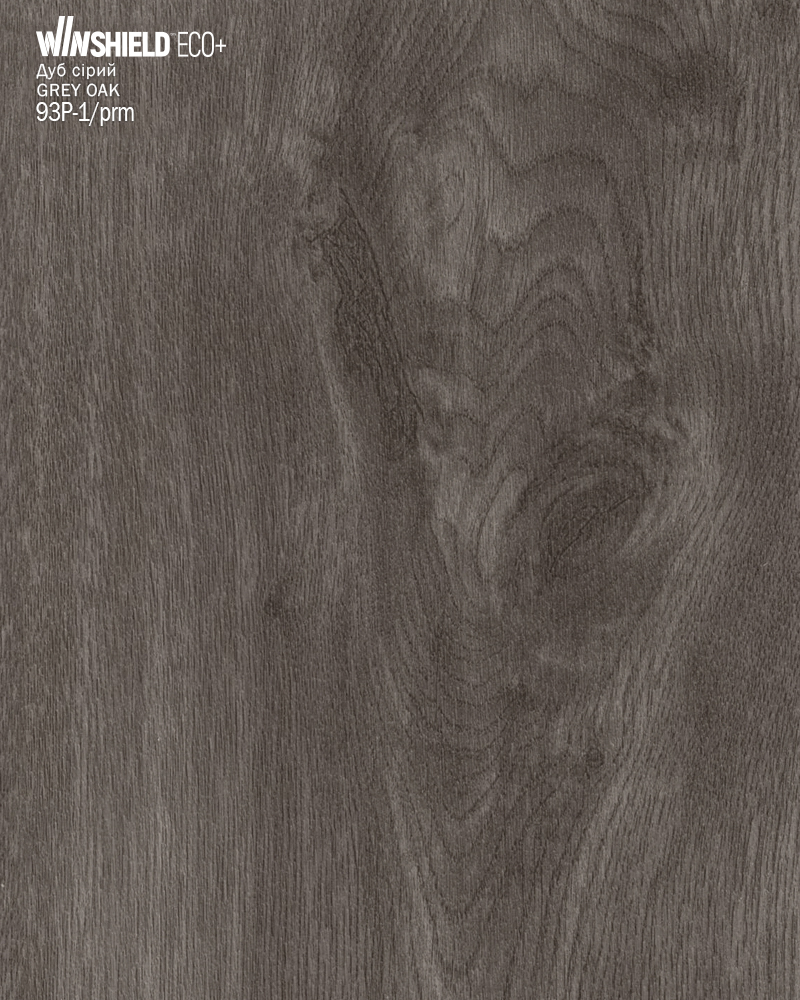 4.	ПВХ-плівка HAOGEN *WINSHIELD_ECO+ дуб_сірий 93P-1/prm PORIM(P) GREY_OAK PG1 *WOODGRAIN_V 0,250мм 