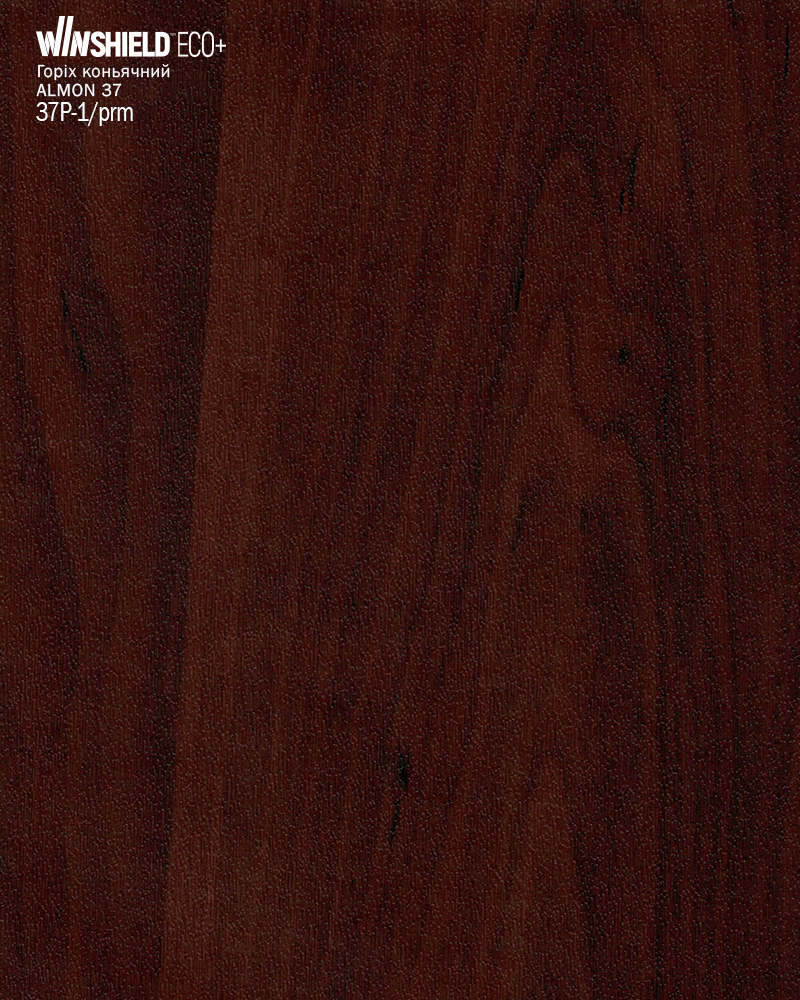 5.	ПВХ-плівка HAOGEN *WINSHIELD_ECO+ горіх_коньячний 37P-1/prm PORIM(P) ALMON_37 PA2 *WOODGRAIN_V 0,250мм 